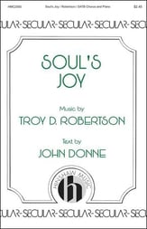 Soul's Joy SATB choral sheet music cover